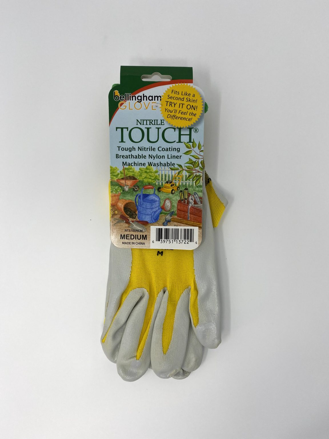 Nitrile TOUCH® Bellingham glove in Yellow color