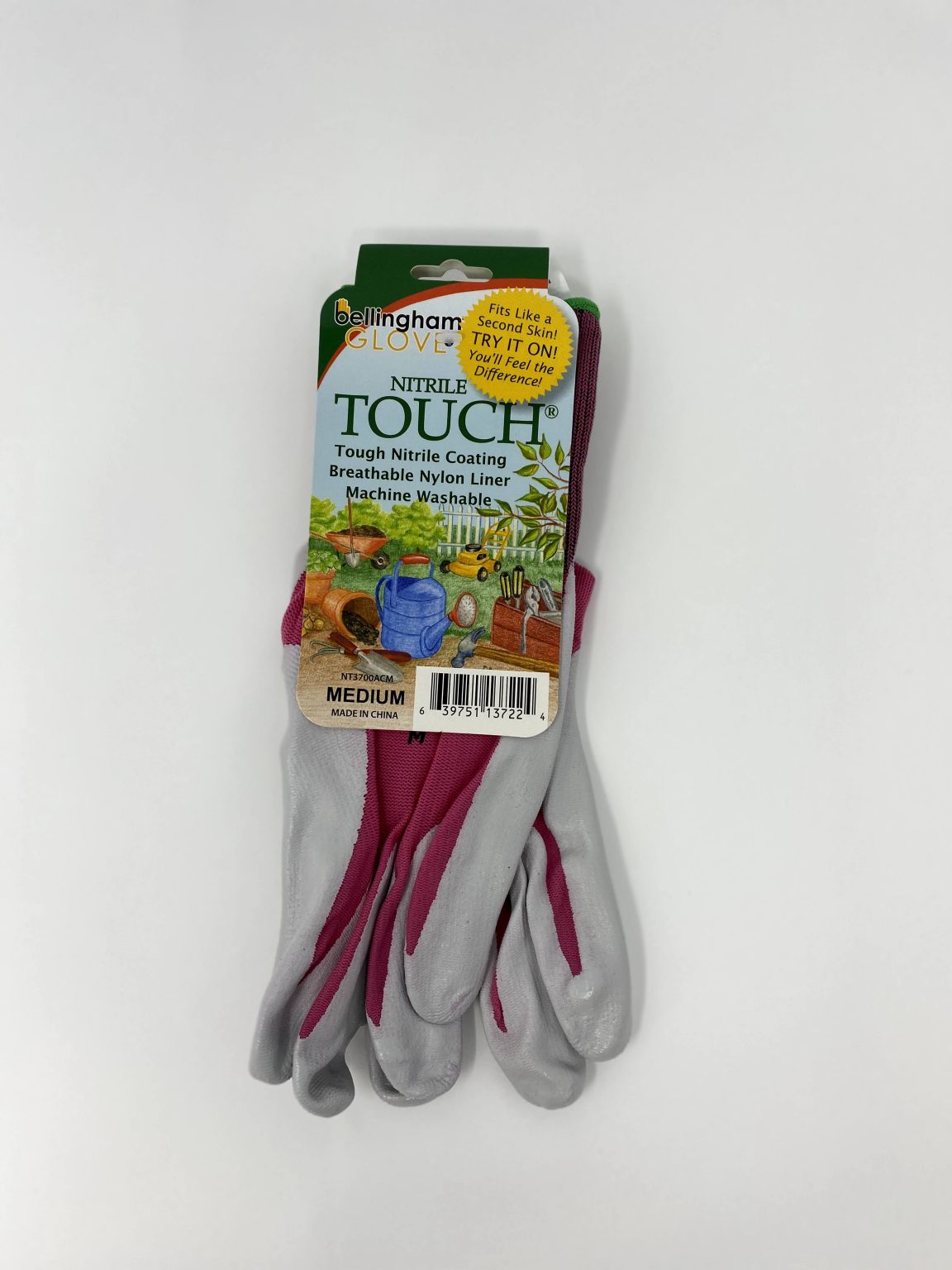 Nitrile TOUCH® Bellingham glove in red color