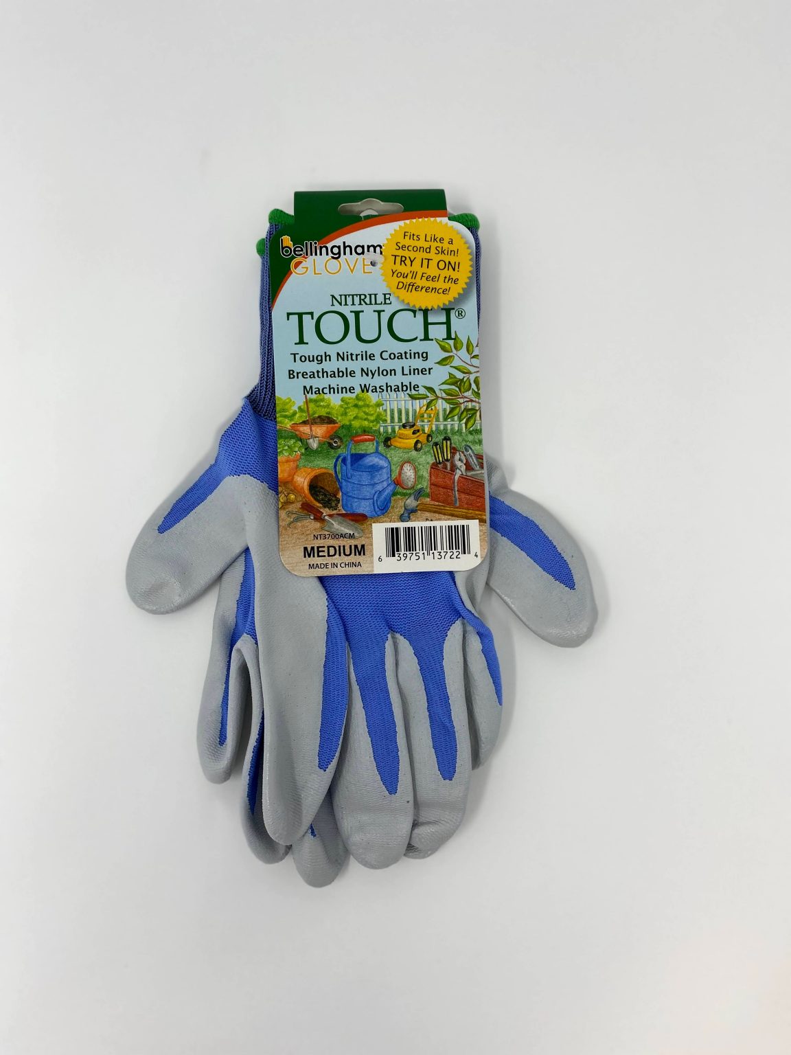 Nitrile TOUCH® Bellingham glove in blue color